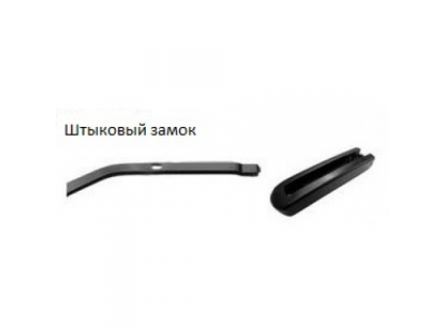 Дворник AIRLANE бескаркасный 18` (450 мм)