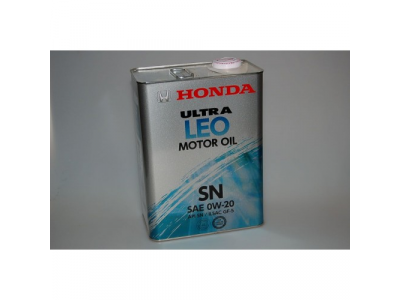 HONDA 0W-20 SN ULTRA LEO (4л) масло моторное от Honda HONDA 0W-20 SN ULTRA LEO (4л) масло моторное