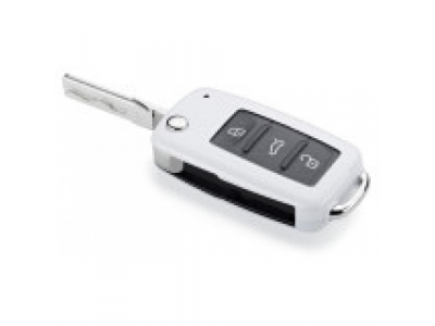 Накладка на ключ Volkswagen Key Case, Classic, White, артикул 000087012H от VAG Накладка на ключ Volkswagen Key Case, Classic, White, артикул 000087012H
