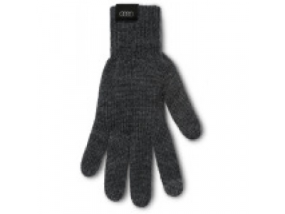Вязаные перчатки для сенсорных экранов Audi Knitted Gloves, Grey от VAG Вязаные перчатки для сенсорных экранов Audi Knitted Gloves, Grey