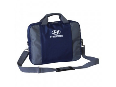 Сумка для документов Hyundai Massanger Bag 2, Blue, артикул R8480AC018H от MOBIS Сумка для документов Hyundai Massanger Bag 2, Blue, артикул R8480AC018H
