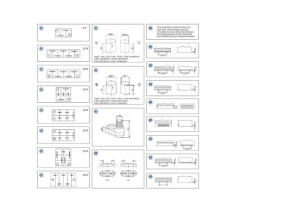 Аккумулятор BOSCH T3 - , 200Ah 1050A 518x291x242 от BOSCH Аккумулятор BOSCH T3 - , 200Ah 1050A 518x291x242