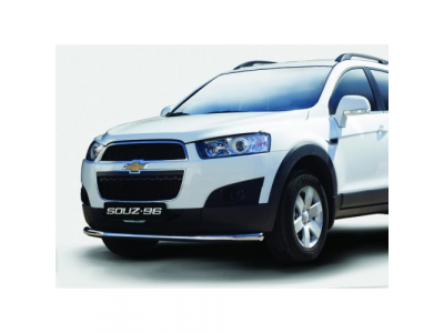 Защита переднего бампера труба d60,Chevrolet Captiva 2012-2013, CCAP.48.1510 от SOUZ96 Защита переднего бампера труба d60,Chevrolet Captiva 2012-2013, CCAP.48.1510